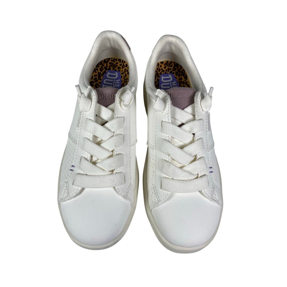 Hey Dude Karina Duo Classic Slip On White Sneaker Womens 9